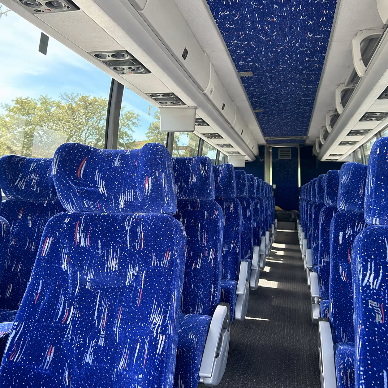 lynn charter bus interior